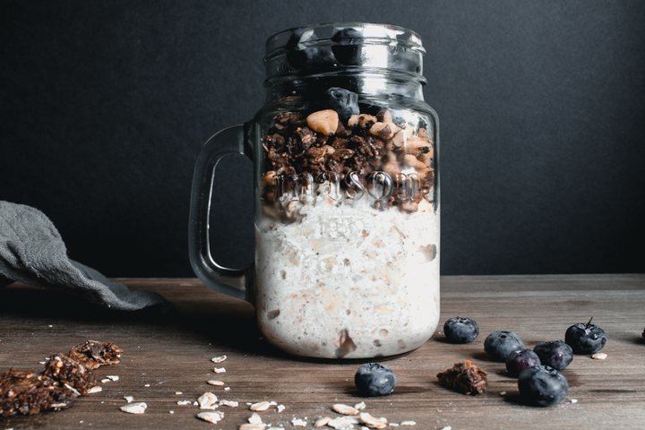 Blueberry and Lemon Overnight Oats